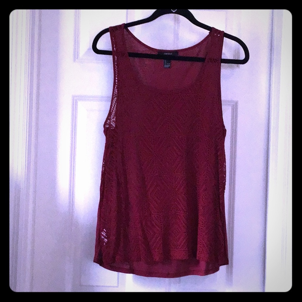 Forever 21 detail tank